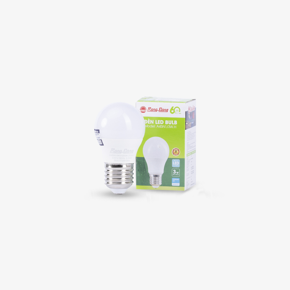 Bóng bulb A45N1/3W Rạng Đông giá tại kho